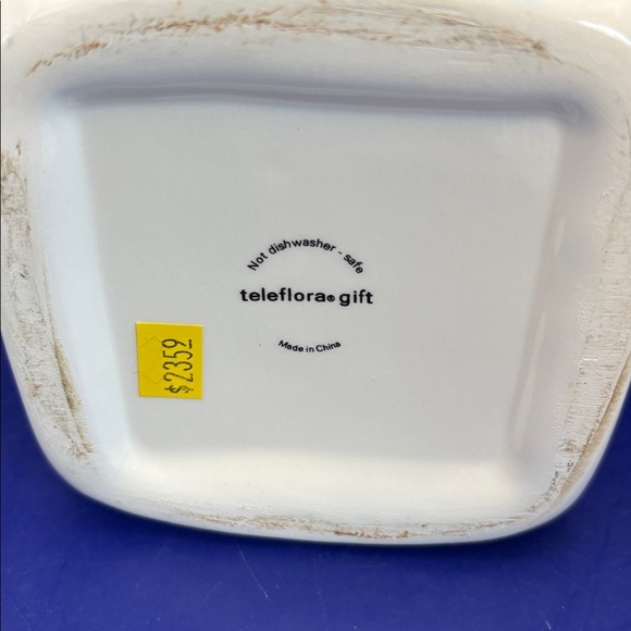 Teleflora Colorful Polka Dot Ceramic Vase - Picture 4 of 4